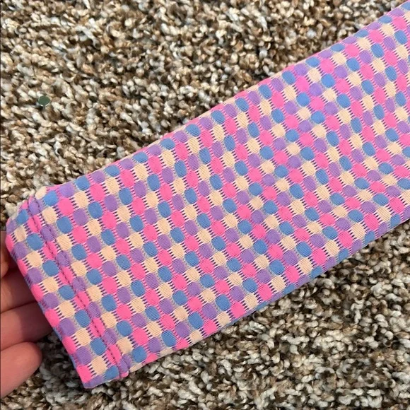 Paisley Lane Pink Check Long-Sleeve Kids Swim One-Piece Rash Guard - Picture 5 of 5